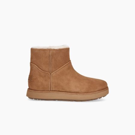 UGG Classic Mini BLVD Khaki Boots for Women (AKHR87610)